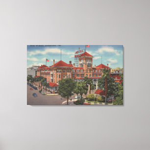 Toile Jacksonville, la Floride - vue extérieure d'hôte