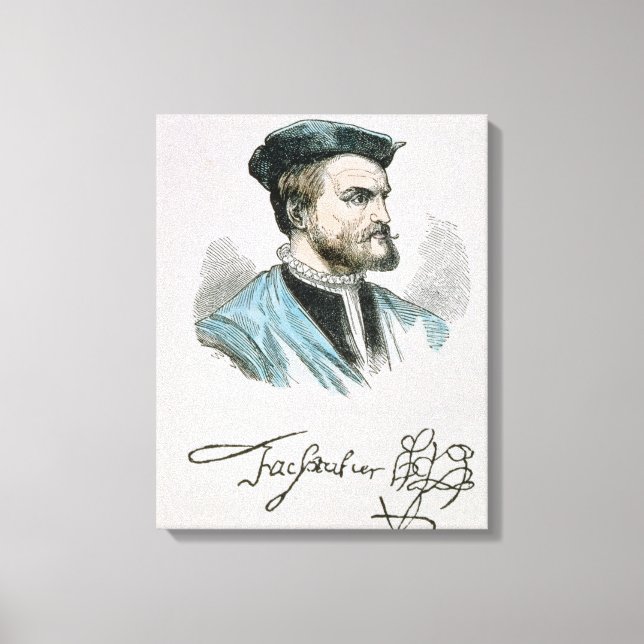 Toile Jacques Cartier (Recto)