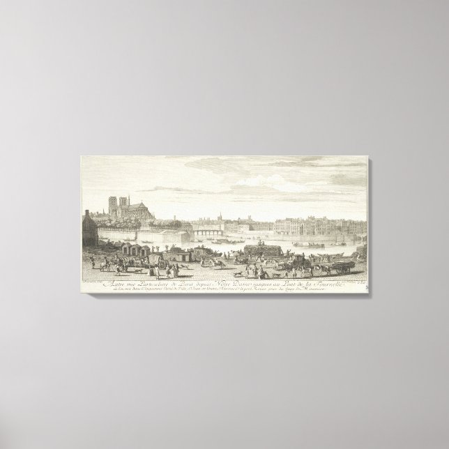 Toile Jacques Rigaud – Paris (Recto)
