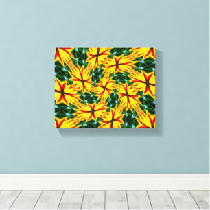 Toile J'Aime Les Fleurs Uniques