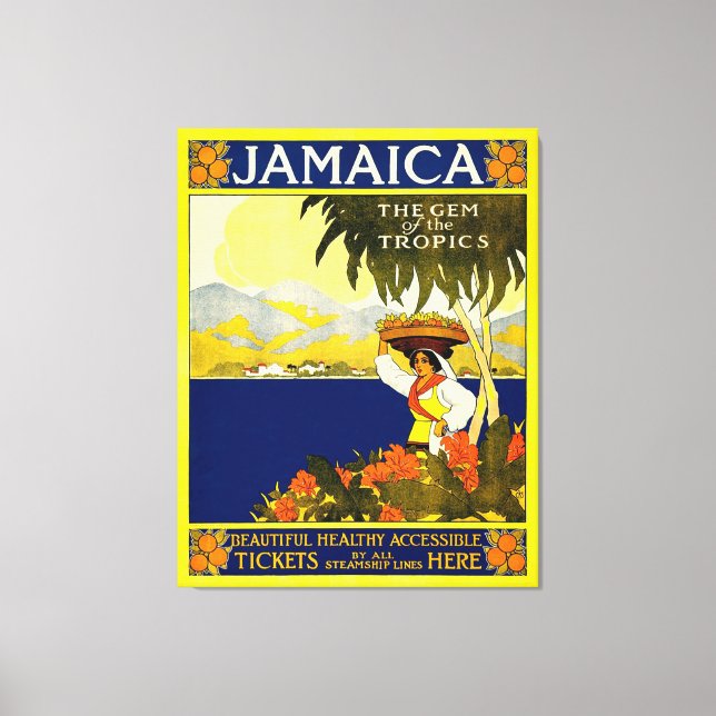 Toile Jamaïque (Recto)
