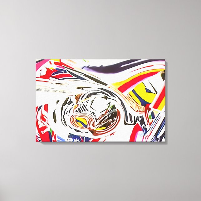 Toile James Rosenquist - Après Berlin V (Recto)