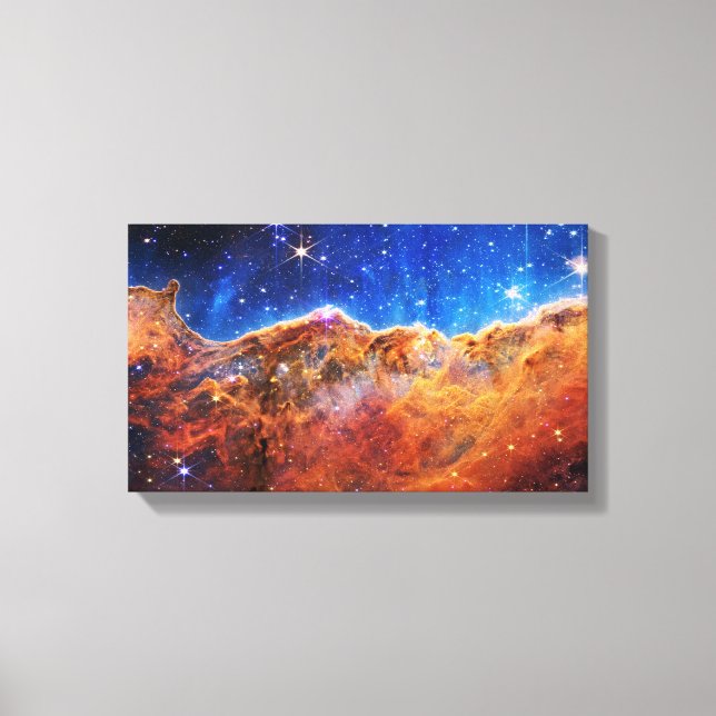 Toile James Webb Télescope Spatial Carina Nebula (Recto)