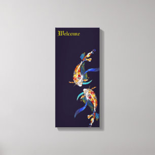 Toile Japonais Koi Mariage Amateurs Canvas Imprimer