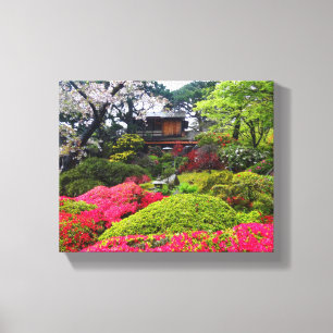 Toile japonaise du jardin de thé de San Francisco