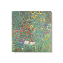 Jardin agricole avec tournesols - Gustav Klimt