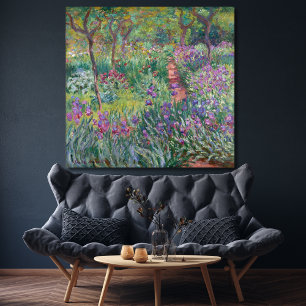 Toile Jardin de l'artiste à Giverny, Monet