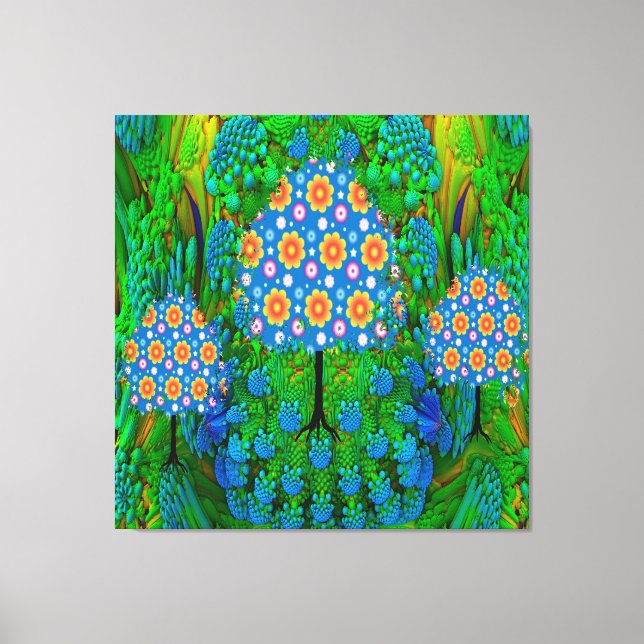 Toile Jardin d'été (Recto)