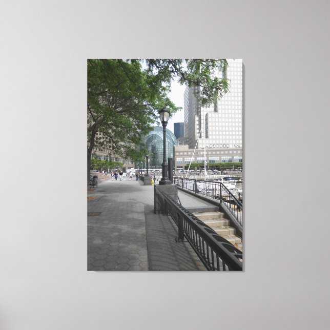 Toile Jardin d'hiver New York (Recto)