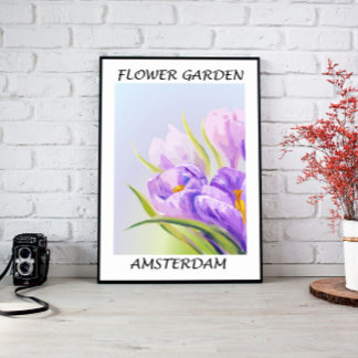 Toile Jardin Fleur Belle Mur Art Canvas