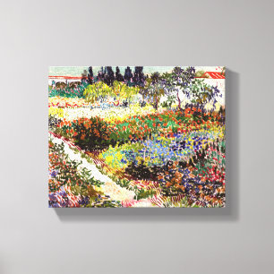 Toile Jardin Floral Van Gogh À Arles Art Floral