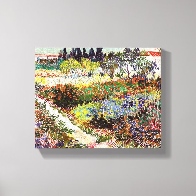 Toile Jardin Floral Van Gogh À Arles Art Floral (Recto)