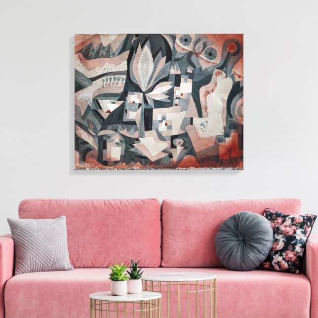 Toile Jardin Glacière sec | Paul Klee | (Insitu(Salon))