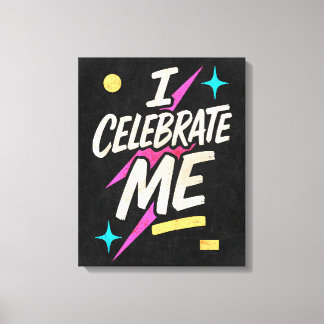Toile Je célèbre moi