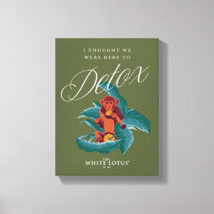 Toile Je pensais que nous étions là pour démêler - le Lo