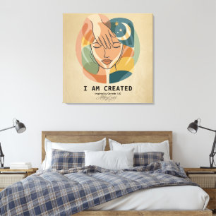 Toile Je Suis Créé - Main de Grâce
