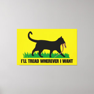 Toile Je vais filer où je veux