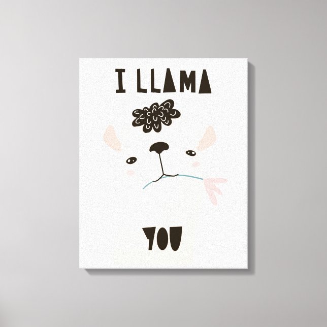 Toile Je Vous Llama (Recto)