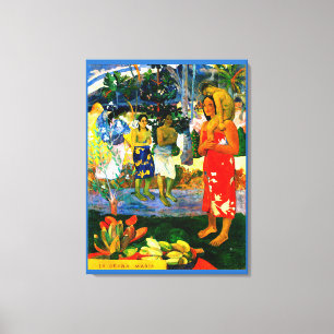 Toile Je vous salue Marie (Ia Orana Maria) (1891) de Pau