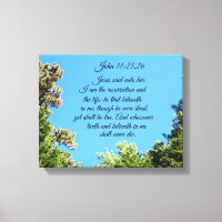 Jean 11:25,26 Jésus lui dit : Je suis le