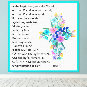 Toile Jean 1:1-5