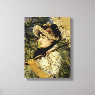 Toile Jeanne : Printemps 1881 par Manet