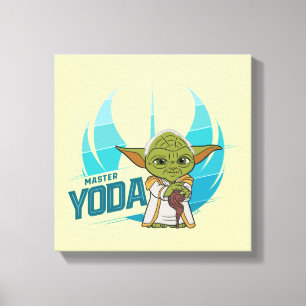 Toile Jedi Aventures Master Yoda