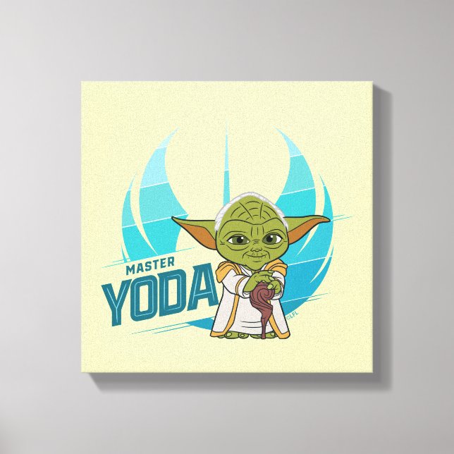 Toile Jedi Aventures Master Yoda (Recto)