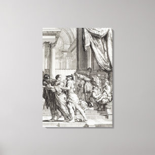 Toile Jehoiada, grand prêtre de la proclamation de