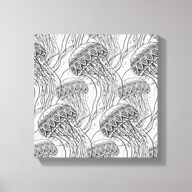 Toile Jelly Poisson Doodle 6 (Recto)