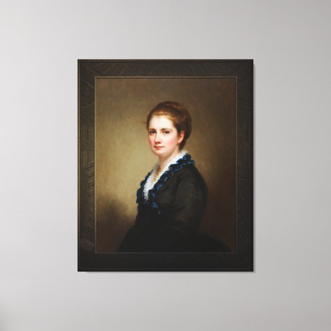 Toile Jennie Walters Delano par George August Baker Jr. (Recto)