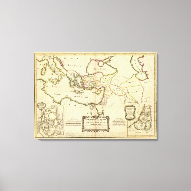 Toile Jérusalem (Recto)