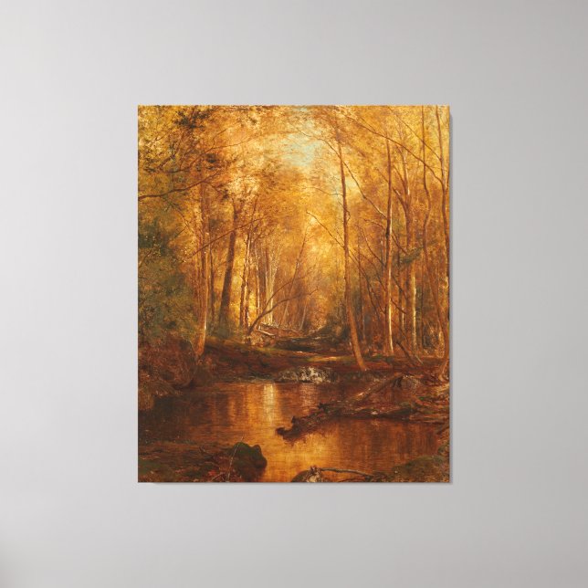 Toile JERVIS McENTEE - L'automne dans les cattitudes - 1 (Recto)