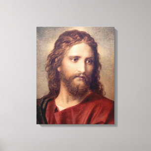 Toile Jésus-Christ et le jeune roi riche Hoffmann