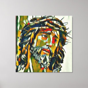 Toile Jésus de pétrole de Nazareth sur le portrait de