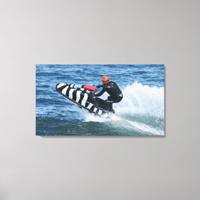 Toile Jet Ski Eau Sport Canvas (Recto)