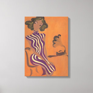 Toile Jeune florissant n° 8