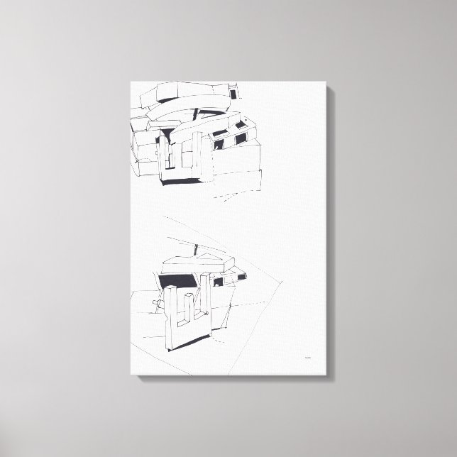 Toile Jeux de construction Jeux de construction Dessin 3 (Recto)