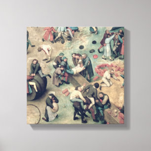 Toile Jeux pour enfants : détail du bas à droite