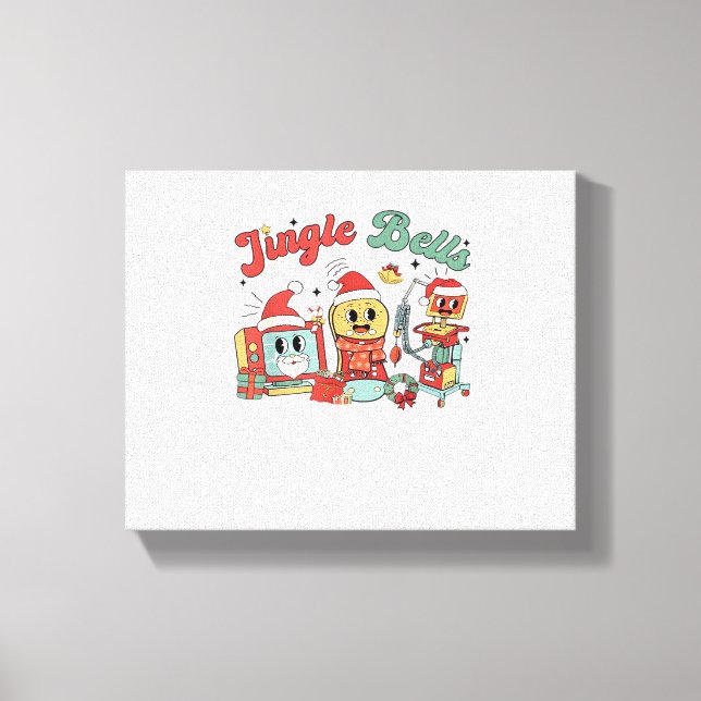 Toile Jingle Bells Nurse, Christmas Nurse, Funny Christa (Recto)
