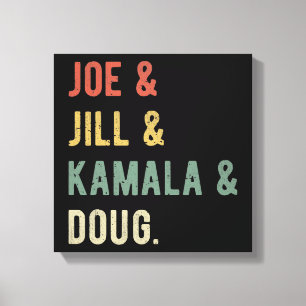 Toile Joe & Jill & Kamala & Doug I