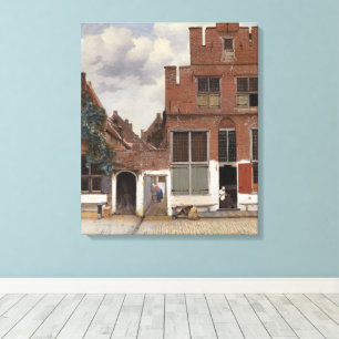 Toile Johannes Vermeer, Vue Des Maisons À Delft