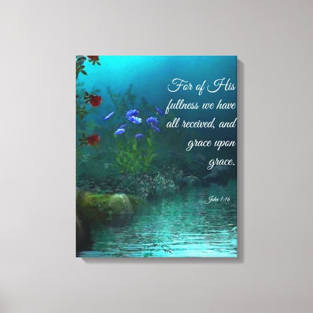 Toile John 1:16 (Recto)