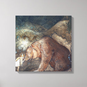 Toile John Bauer Pauvre Basse
