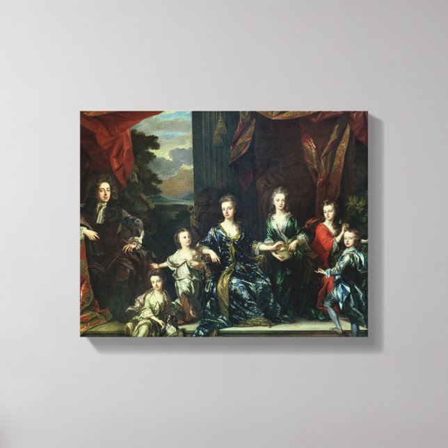 Toile John Churchill 1er duc de Marlborough (Recto)