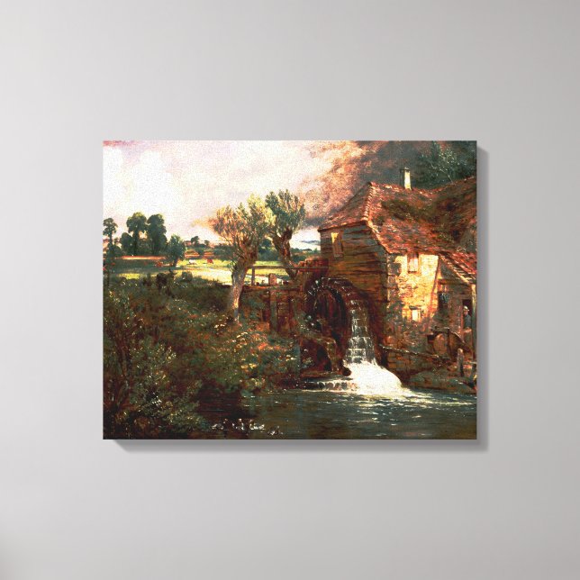 Toile John Constable - Parham Mill (Modifié) (Recto)