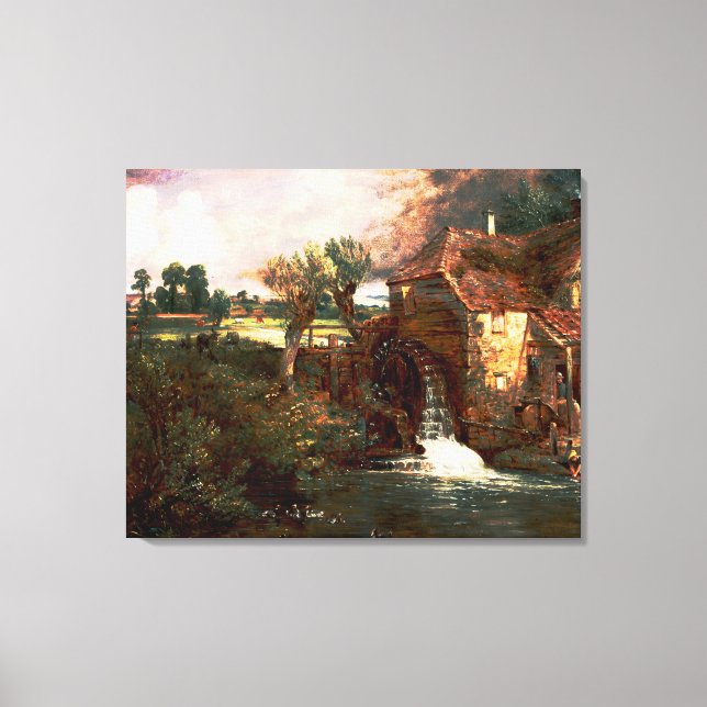 Toile John Constable - Parham Mill (Modifié) (Recto)