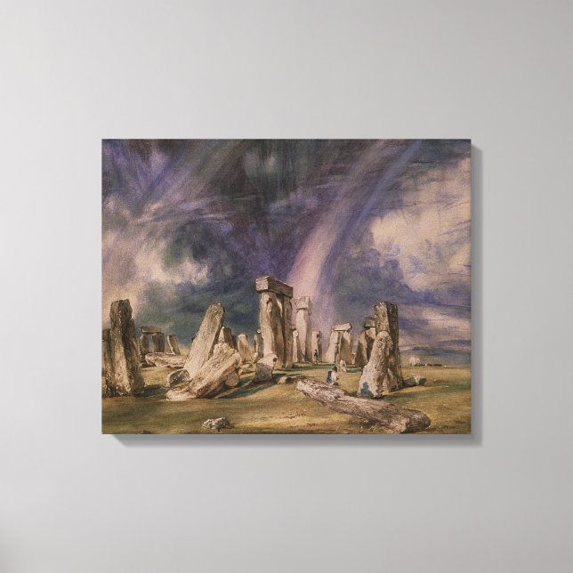 Toile John Constable | Stonehenge, 1835 (Recto)