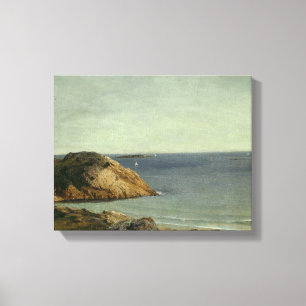 Toile John Frederick Kensett - Côte des Rocheuses