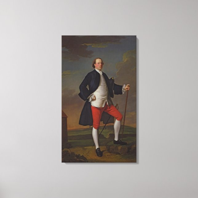 Toile John Manners, marqueur de Granby, 1745 (Recto)
